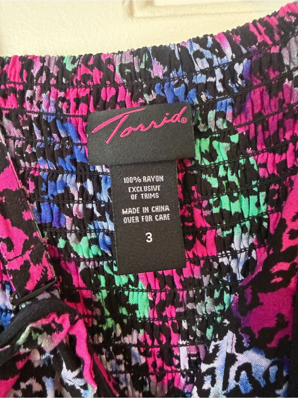 Torrid Multicolor Leopard Print Midi Dress - Picture 4 of 6